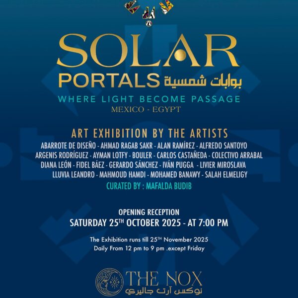 Reconoce Embajada de México en Egipto a egresados y docentes de la LAV, por exposición en The Nox