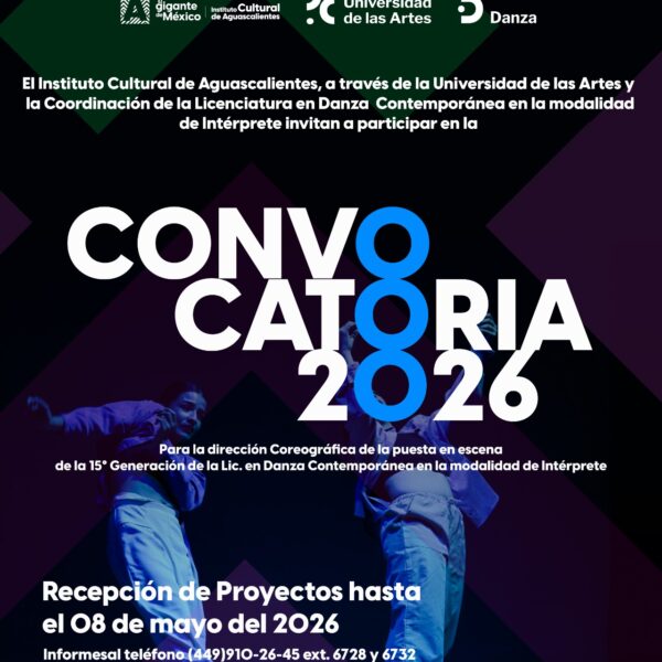 Convocatoria para coreógrafos y coreógrafas 2026