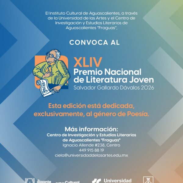 Convocatoria- Premio Nacional de Literatura Joven 2026