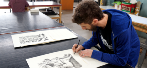Nicolas Pérez Mareco visita desde Uruguay la Universidad de las Artes