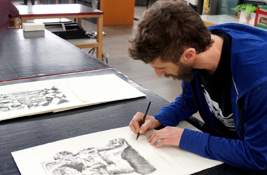 Nicolas Pérez Mareco visita desde Uruguay la Universidad de las Artes